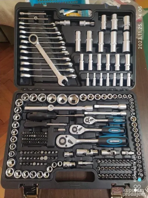 Set gedora 216kom sa brzim kljucevima Hitman NOVO