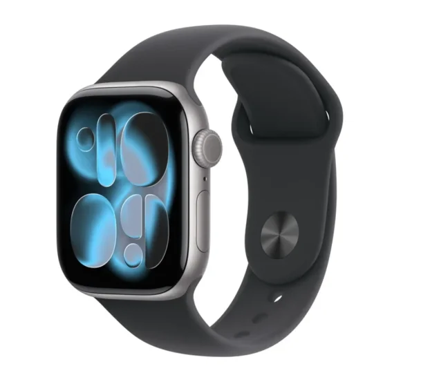 Apple Watch Series 11 GPS 42mm Space Grey Black Sport Band