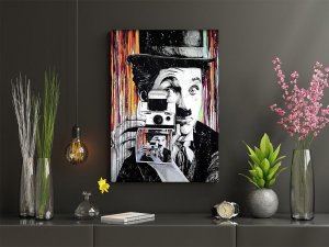 Charlie Chaplin - Pop Art Top slika 50x35