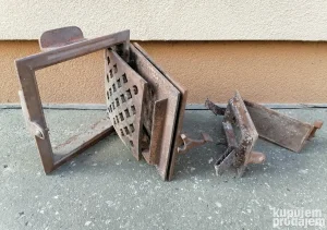 Vrata I Rešetka Za Kaljevu Peć