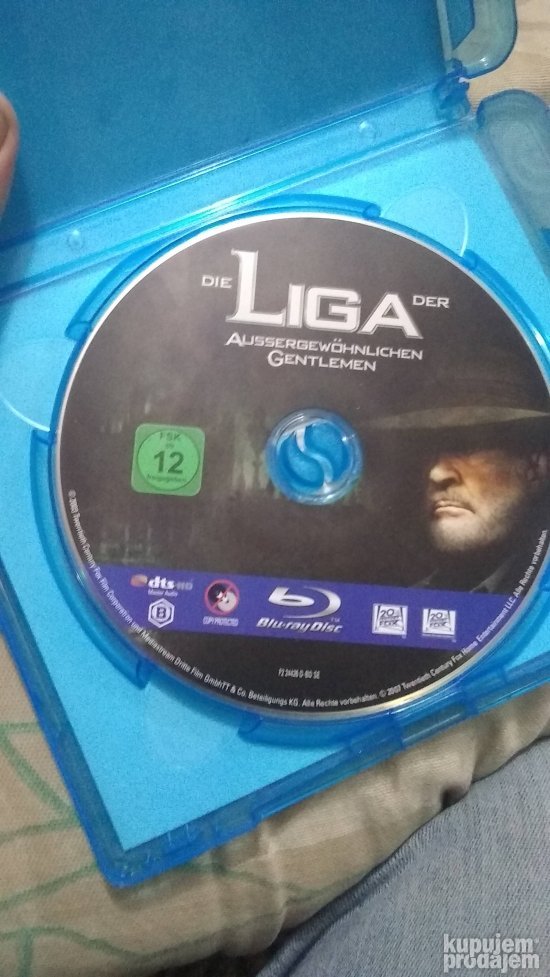 Liga izuzetnih džentlmena film na Blueray disku