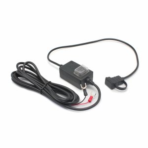 Adapter 2.4A vodootporni za motor 3m crni - NOVO