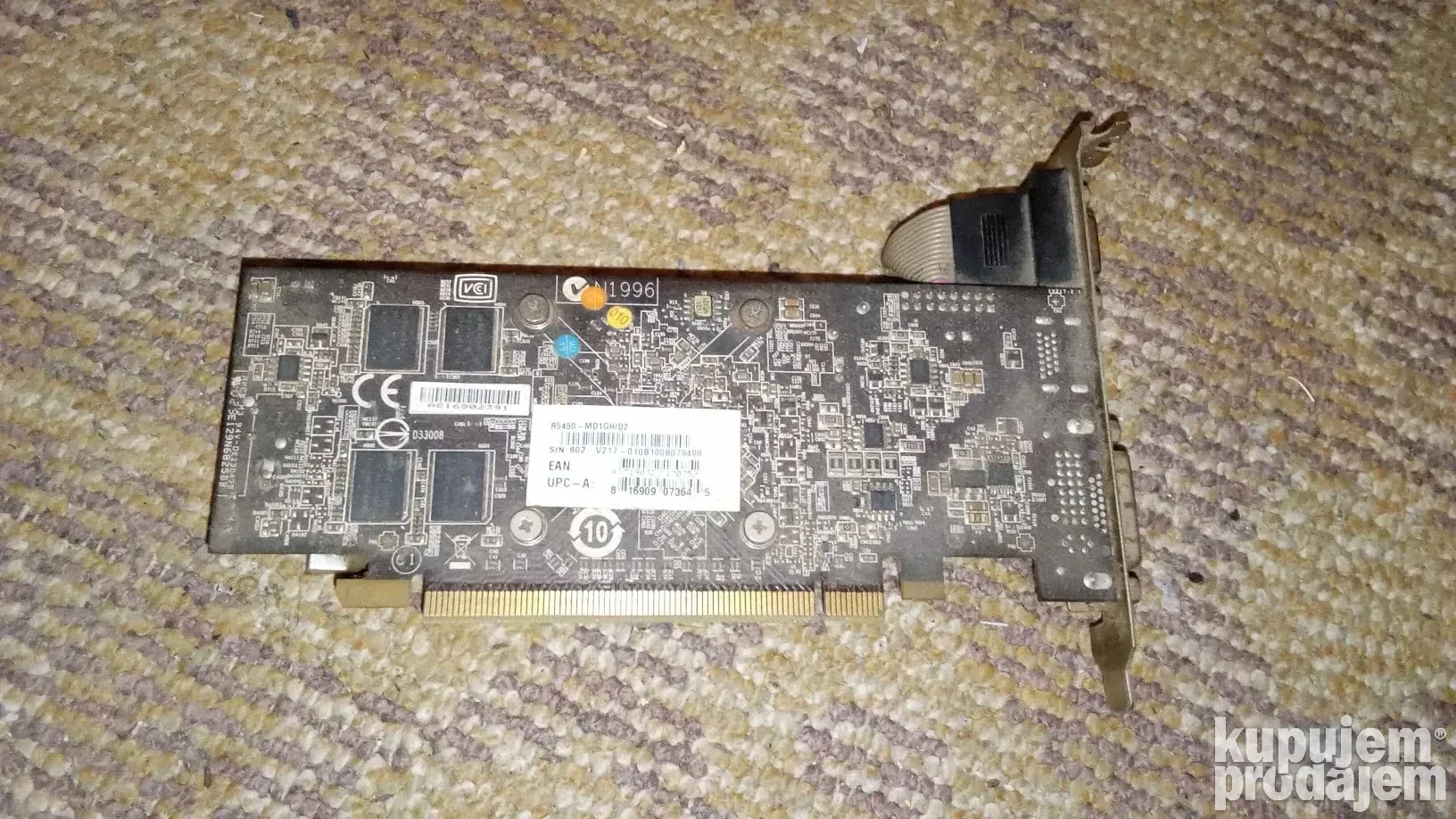 R5450-MD1GH/D2 MSI Radeon HD5450 1GB DDR2 rezervisano