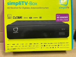 Set top box Risiver SimpliTV T2112 DVB-T2(T) - Germany NOVO