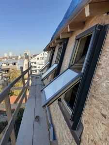 ProLINE krovni prozor  66x118 sa roletnom i opšivkom