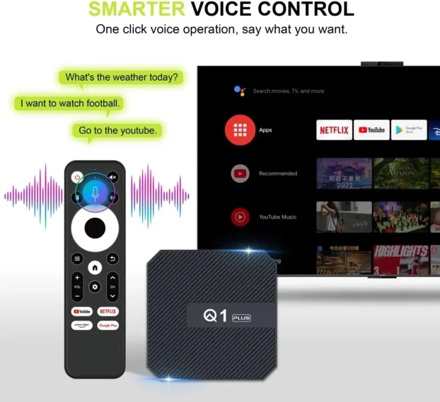 Android 14 Smart TV Box 8K - Q1 - KupujemProdajem