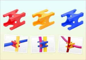 Spojnica za pvc štap i hulahop