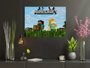 Minecraft - Slika za lokal ili deciju sobu - Razne dimenzije