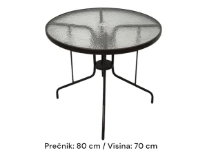 Bastenski sto okrugli - Novo