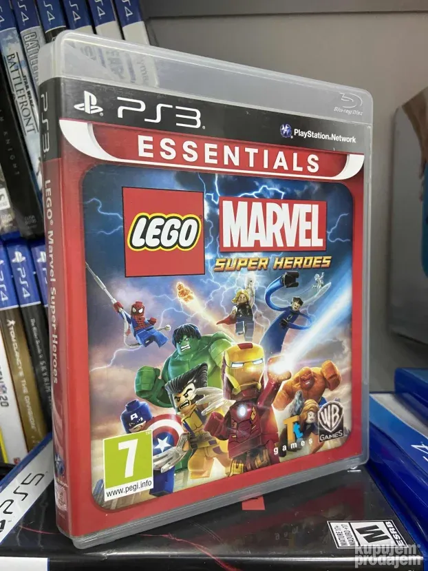 Lego Marvel Super Heroes / Playstation 3 disk/ Game Outlet N