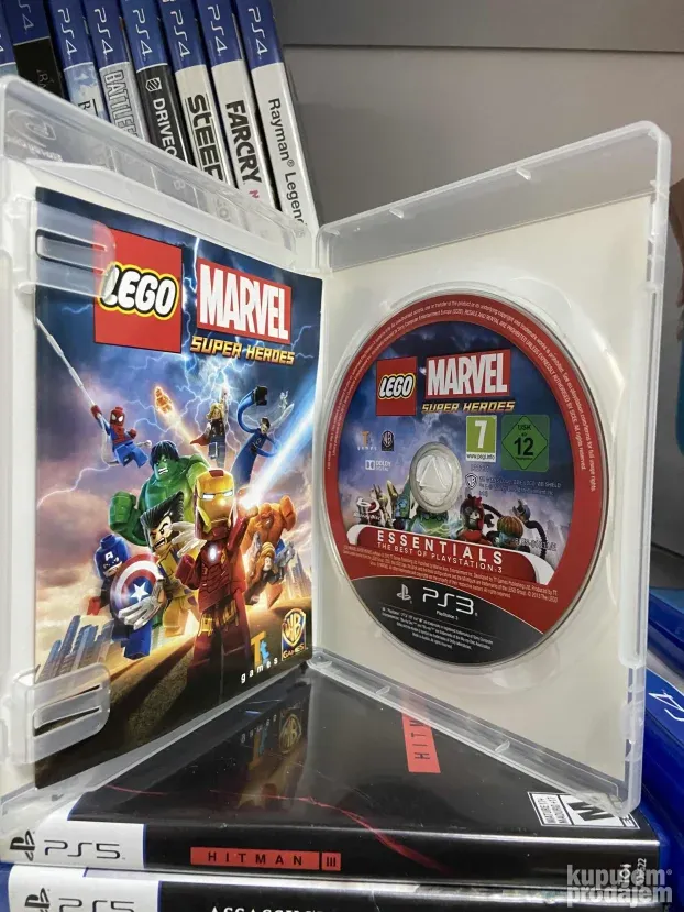 Lego Marvel Super Heroes / Playstation 3 disk/ Game Outlet N