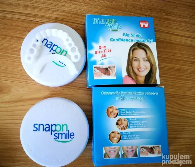 Moderna faseta za savršeno bele zube SNAP ON SMILE