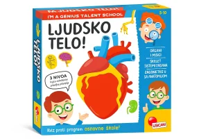 LISCIANI Društvena igra mali genije, miks igara