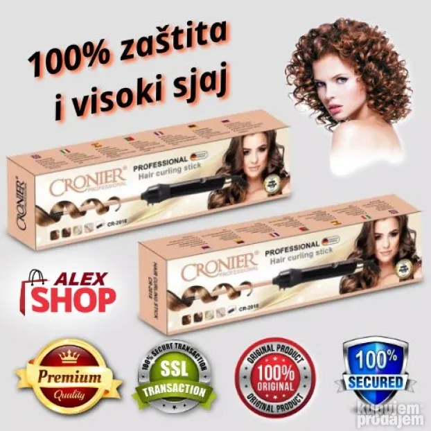 Ultra tanki figaro za afro loknice