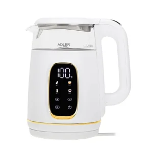 ADLER AD 1305 WG Electronic kettle LED display 2200W 1.7L