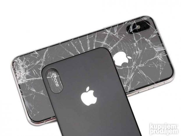 Reparacija ekrana, zamena leđa - zadnjeg stakla za iPhone