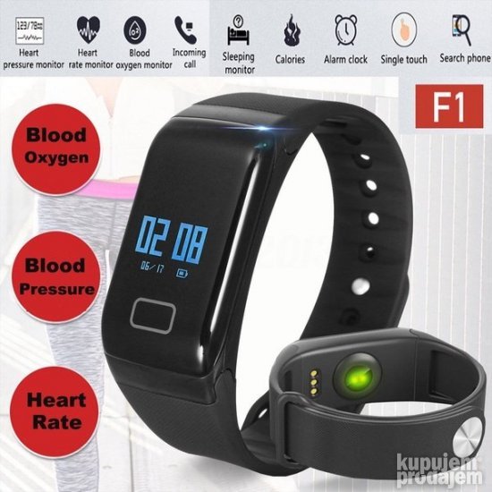 F1 Fitnes narukvica smart sat
