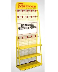 Virtycom prezenter sa 3 police rs1