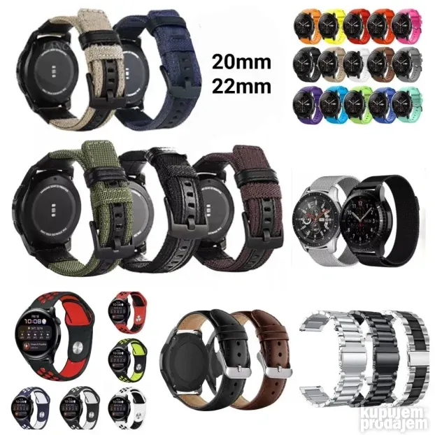 Galaxy Watch Huawei Watch Gt Narukvica Kožna Narukvica Galaxy