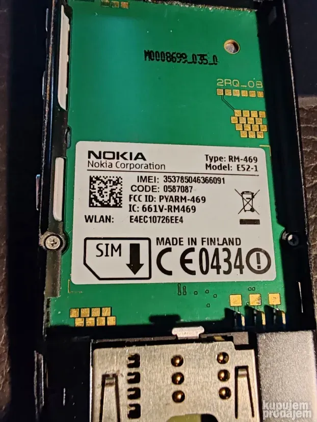 Legenda Nokia E52/full/ispravan