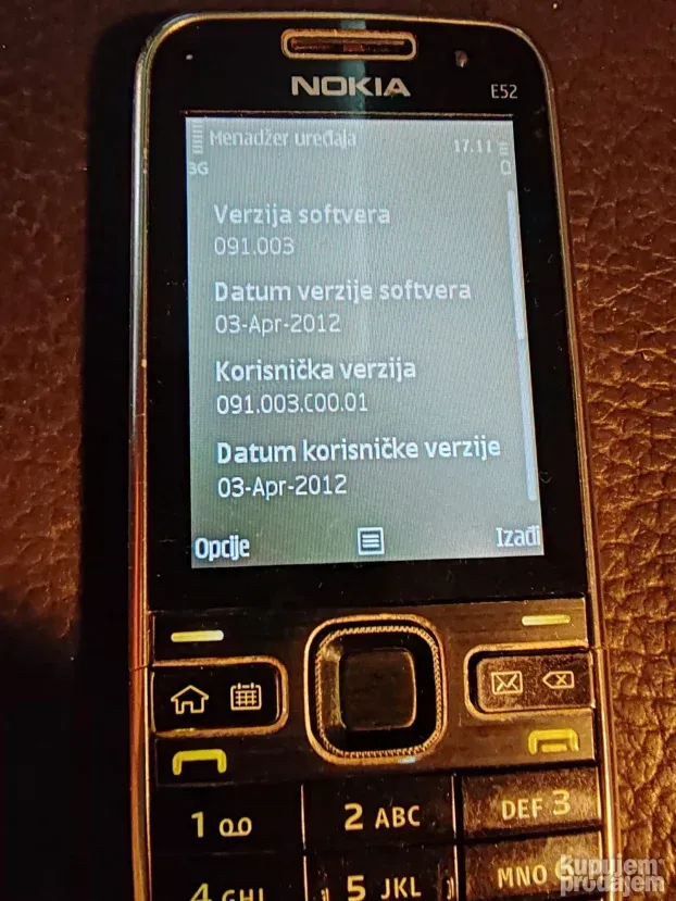 Legenda Nokia E52/full/ispravan