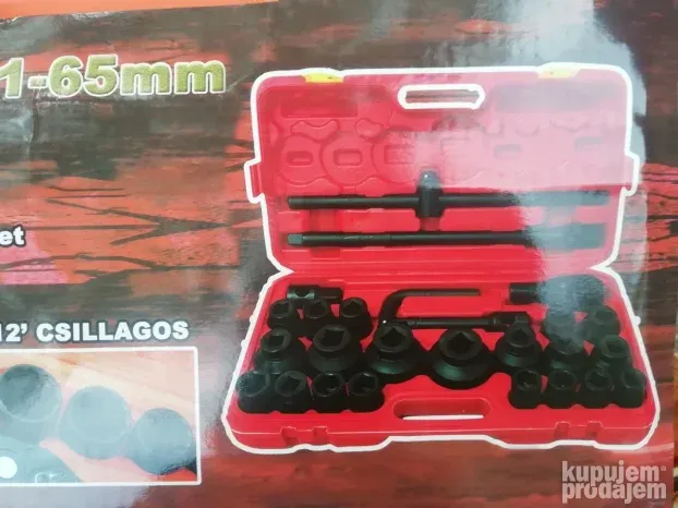 HB-6887 Velike Kovane Gedore KRAFTECH 26 kom 12-ugaone