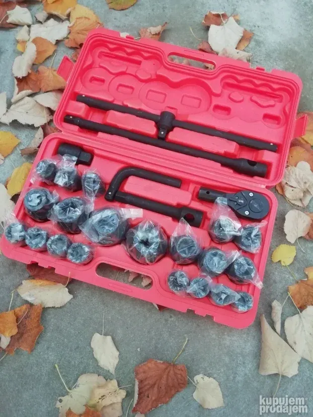 HB-6887 Velike Kovane Gedore KRAFTECH 26 kom 12-ugaone