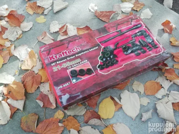 HB-6887 Velike Kovane Gedore KRAFTECH 26 kom 12-ugaone