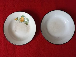 Dva plehana tanjira Struga cena po komadu