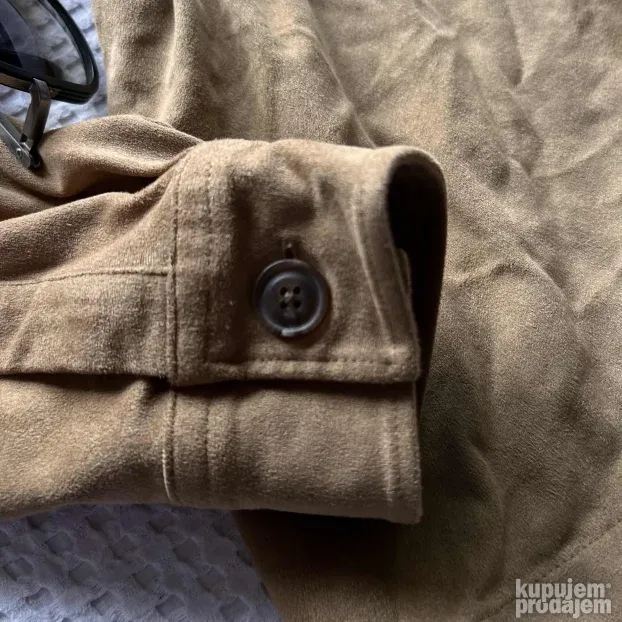 Rez HUGO BOSS ORIGINAL muska braon jakna M KAO NOVA