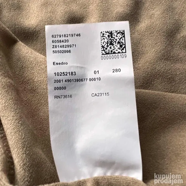 Rez HUGO BOSS ORIGINAL muska braon jakna M KAO NOVA