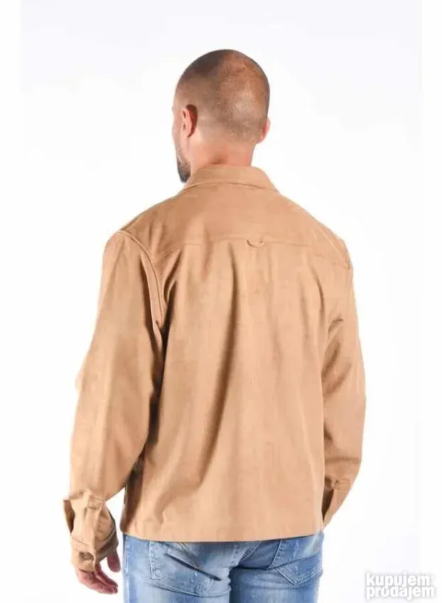 Rez HUGO BOSS ORIGINAL muska braon jakna M KAO NOVA