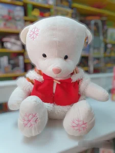 Plis meda beli u dzemperu 65cm Rasprodaja