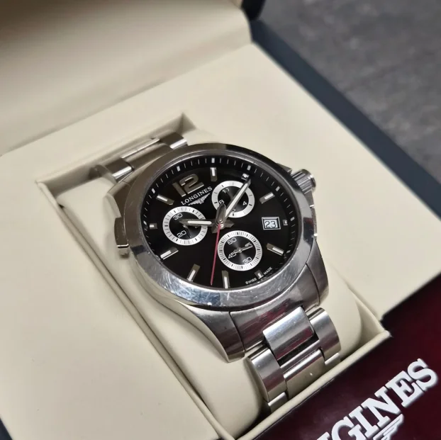 Longines Conquest Chronograph Quartz (kutija/kartica) 2016.