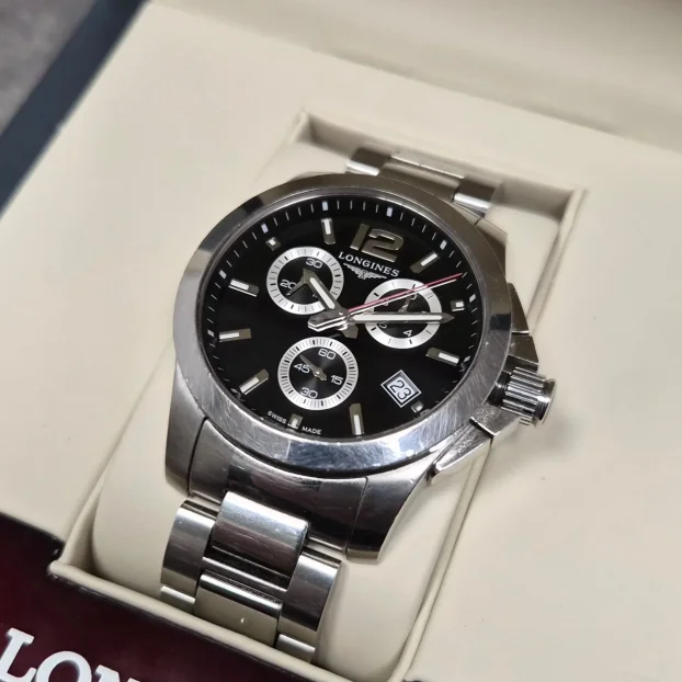 Longines Conquest Chronograph Quartz (kutija/kartica) 2016.