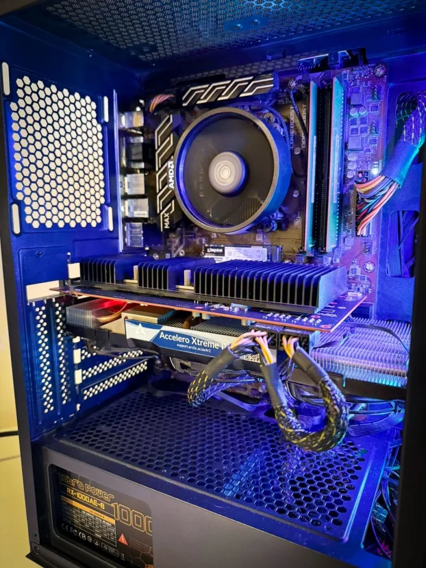 Gaming PC RX 5700 XT Red Devil/Ryzen 5 PRO 3400G/16GB DDR4