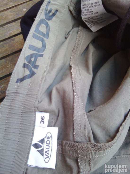 extra zenske planinarske pantalone VAUDE vel 36