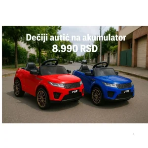 Dečiji autić džip na akumulator - AKCIJA - Sniženje