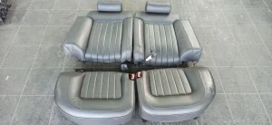 Zadnja sedista, crna koza - Vw Phaeton