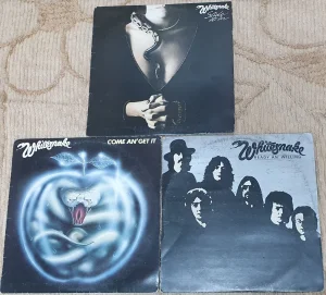 WHITESNAKE LP ploče iz lične kolekcije odlične 5-