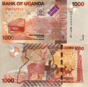 UGANDA 1000 Shillings 2021 UNC, P-49