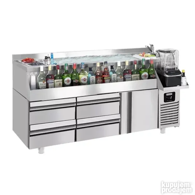 Rashladni sto za bar i piće 1600x600mm