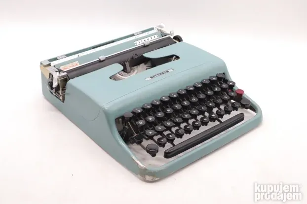 Olivetti Lettera 22 vintage portable pisaća mašina Perfekt