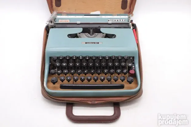 Olivetti Lettera 22 vintage portable pisaća mašina Perfekt