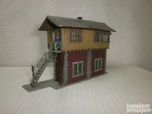 Kibri -železnička kontrolna zgrada -stellwerk H0 - (F-57)