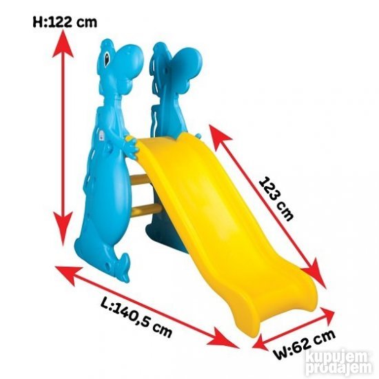 Tobogan dino Pilsan (Novo)