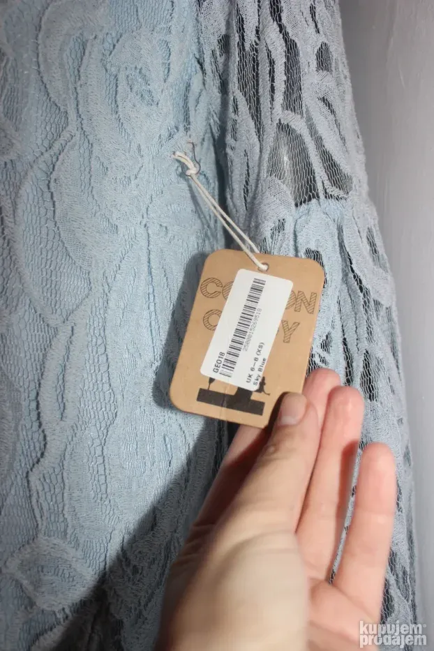 Maddy K tunika plava u boho stilu S/M