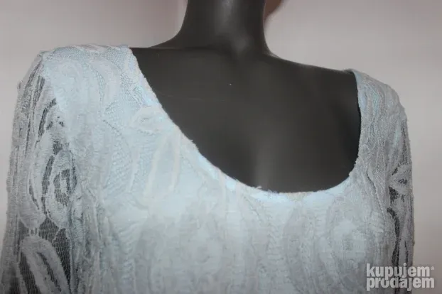 Maddy K tunika plava u boho stilu S/M