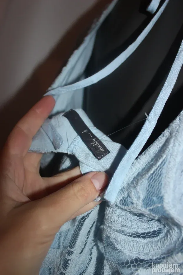 Maddy K tunika plava u boho stilu S/M