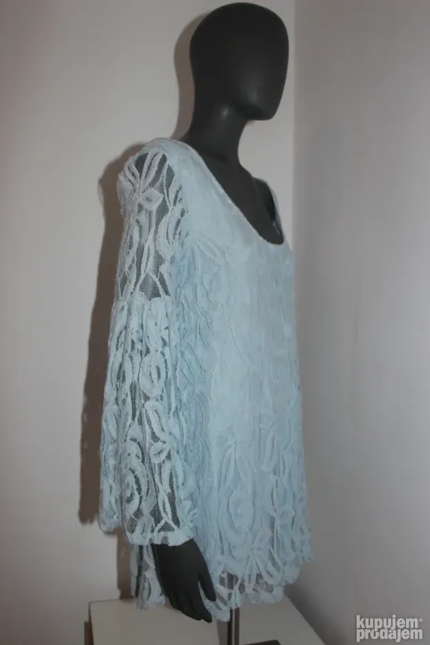 Maddy K tunika plava u boho stilu S/M